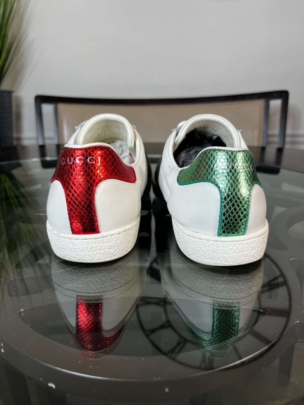 Gucci Ace Embroidered
'Panther Sneakers Sz 12 - Picture 5 of 7
